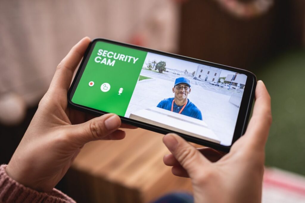 App de cámaras de seguridad en el celular